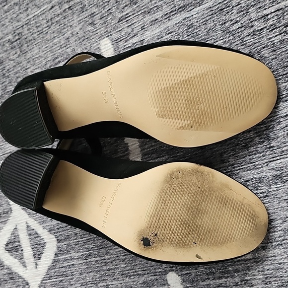 Marc Fisher Suede Heels - Picture 5 of 9
